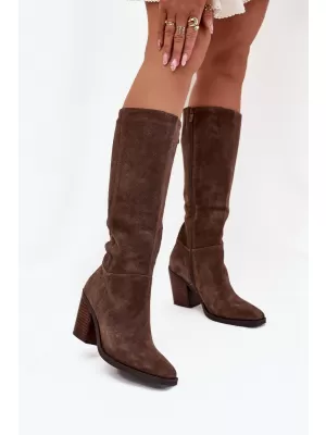 Dámske čižmy BOTO LISSARA 38607 KHAKI