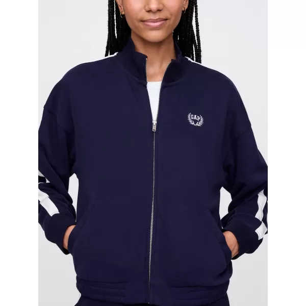  Dámska bunda GAP LOGO FULLZIP JACKET 732240-01 NAVY UNIFORM 