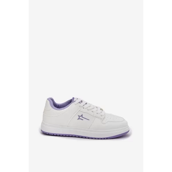  Dámske tenisky BIG STAR RR274A245 WHITE/PURPLE Big Star Shoes 