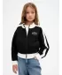 Detská mikina GAP LOGO HOODIE ZIP 823274-00 TRUE BLACK