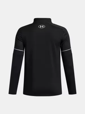 Chlapčenská mikina UNDER ARMOUR B CHALLENGER TRAINING QZ 6004080-001 ČIERNA