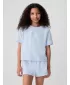 Detské tričko GAP RAGLAN PULLOVER 427789-01 BICOASTAL BLUE
