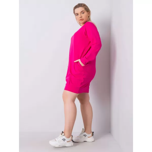  Dámske šaty BASIC FEEL GOOD RV-SK-6296.99 FUCHSIA 