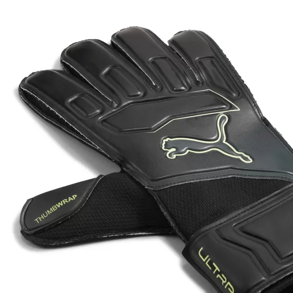  Brankárske rukavice PUMA ULTRA PLAY RC 042084-03 ČIERNE/ZELENÉ TERR/ŠUMIVÉ SVETLO 