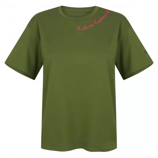  Dámske tričko HUSKY TEE NATURE L GREEN 