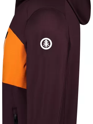 Pánska mikina powerfleece NORDBLANC BRACKEN NBWFM8286 HNEDÁ