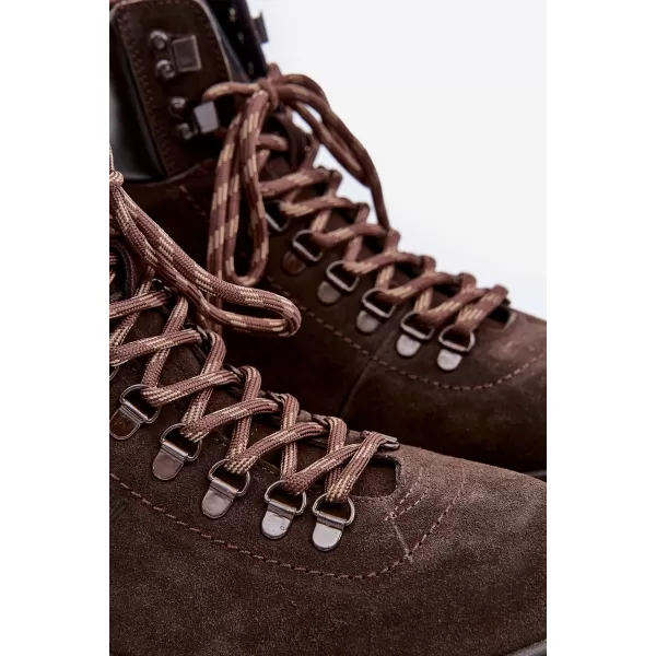  Pánske topánky BIG STAR OO174644 BROWN/BEIGE Big Star Shoes 