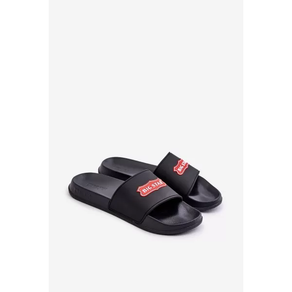  Pánske šľapky BIG STAR OO174028 BLACK Big Star Shoes 