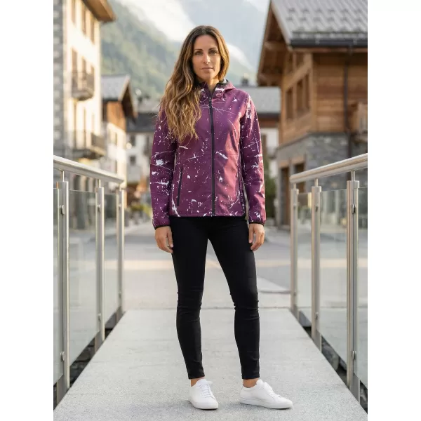  Dámska softshellová bunda premium ALTISPORT VOJ/ALW034JACK01 FUCHSIOVÁ 