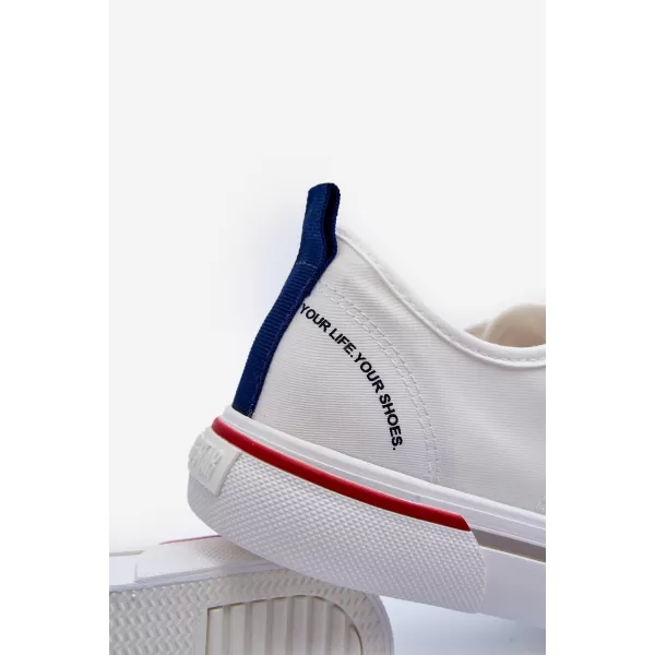  Pánske tenisky BIG STAR LL174204 WHITE Big Star Shoes 