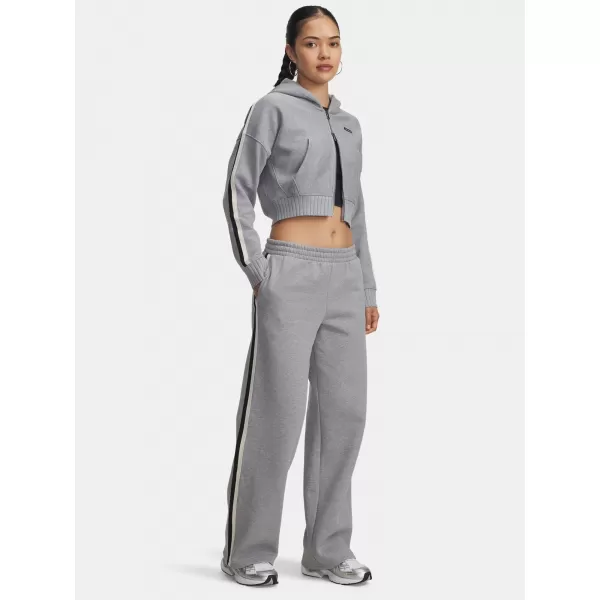  Dámske športové nohavice UNDER ARMOUR ICON HWT FLC PUDDLE PANT 6004851-011 SIVÁ 