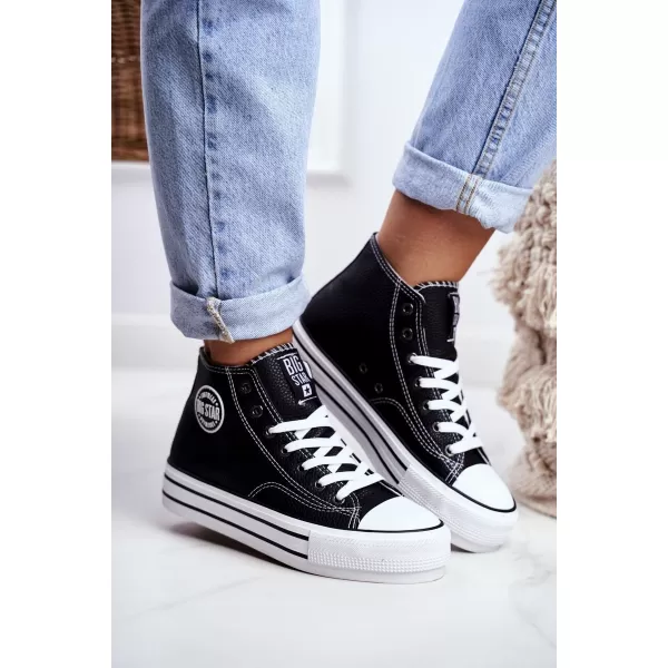  Dámske tenisky BIG STAR GG274012 BLACK Big Star Shoes 