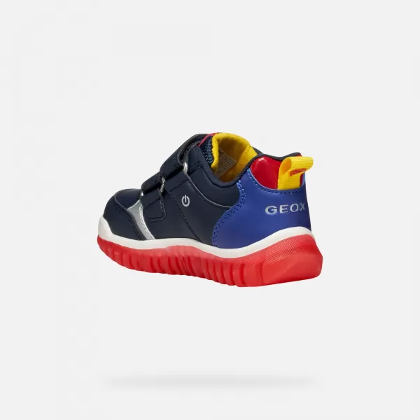  Chlapci prvé kroky GEOX LIGHTYLOO B565ZB000BCC4226 TMAVO MODRÁ 