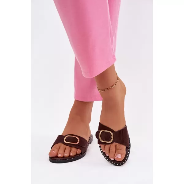  Dámske šľapky BOTO SELIVELLE 41578 BROWN 
