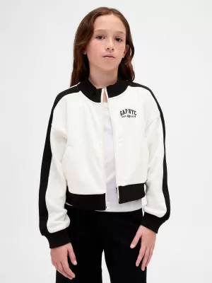 Detská mikina GAP LOGO HOODIE ZIP 823274-01 NEW OFF WHITE