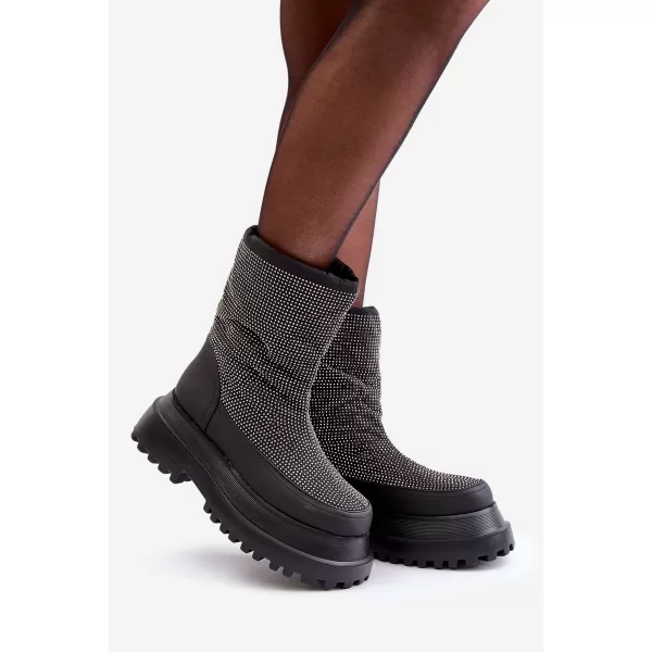  Dámske snehule BOTO AVIVINA 34793 BLACK 