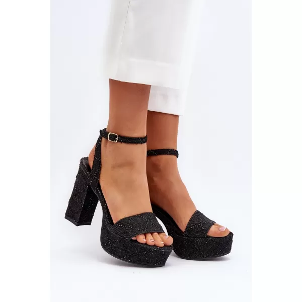  Dámske sandále BOTO ACRANA 30165 BLACK 