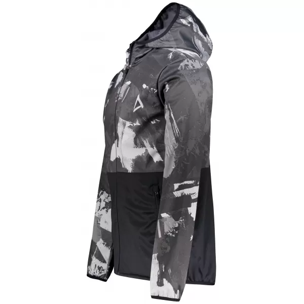  Pánska softshellová bunda premium ALTISPORT VOJ/ALM125JACK01 MASKAC/BLK 
