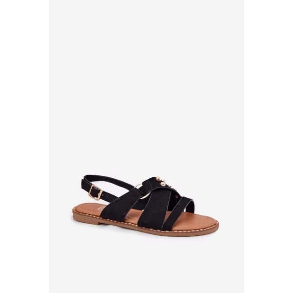  Dámske sandále BOTO ZANIRA 38208 BLACK 