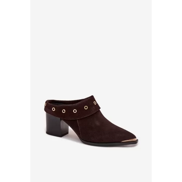  Dámske topánky D&A CR61-3059 BROWN 