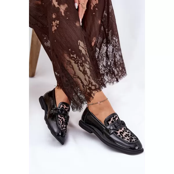 Dámske mokasíny VINCEZA 31931 BLACK 