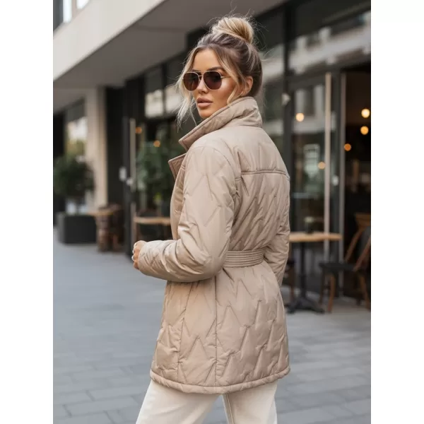  Dámska bunda DSTREET TY5589 KARAMELOVÁ 