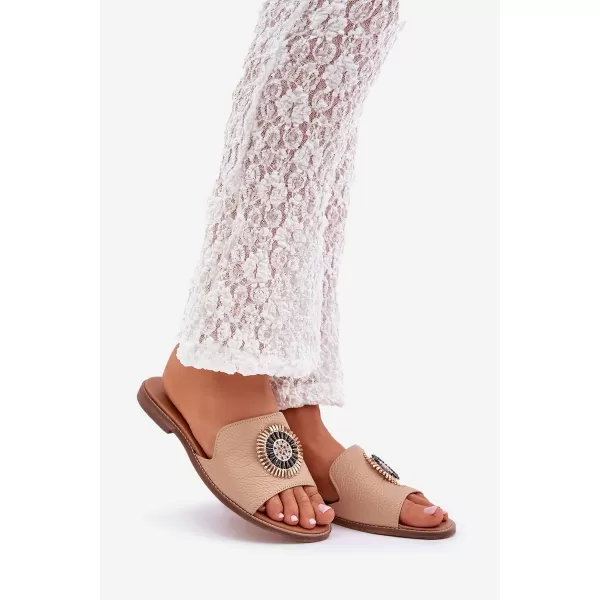  Dámske šľapky BOTO O 35304 BROWN 