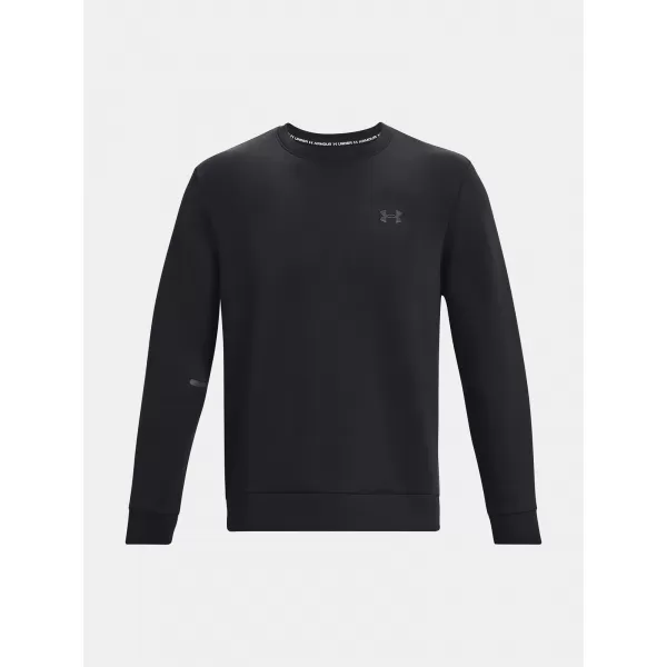  Pánska mikina UNDER ARMOUR UA UNSTOPPABLE FLC CREW 1381688-001 ČIERNA 