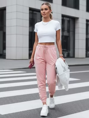 Dámske nohavice DSTREET UY2837 RUŽOVÁ