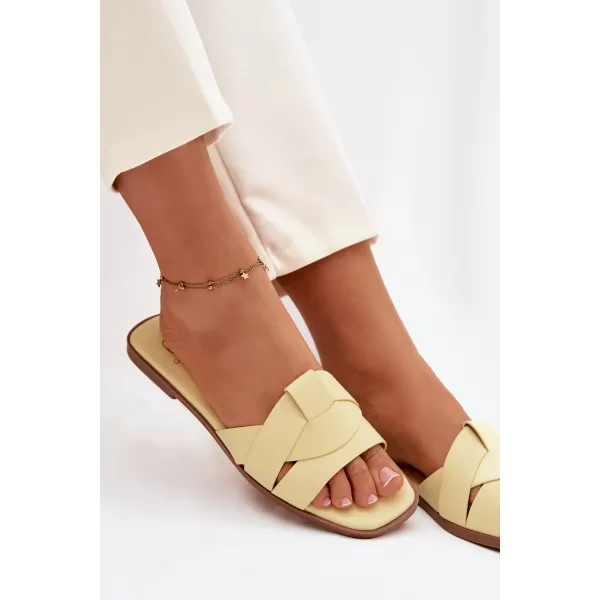  Dámske šľapky BOTO MARISSAE 41398 YELLOW 