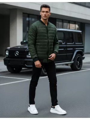 Pánska bunda DSTREET TX2211A ZELENÁ
