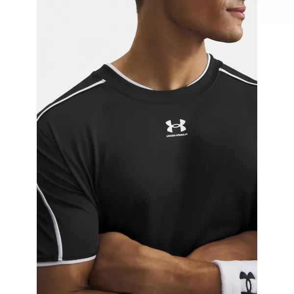  Pánske tričko UNDER ARMOUR M CHALLENGER TRAIN SS 6009875-001 ČIERNA 