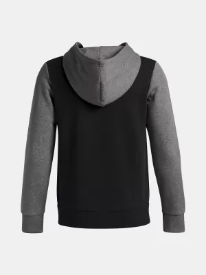 Chlapčenská mikina UNDER ARMOUR UA RIVAL FLC CBLCK GRPHC HD 6004994-001 ČIERNA
