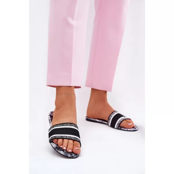  Dámske šľapky BOTO LEYSI 36380 BLACK 