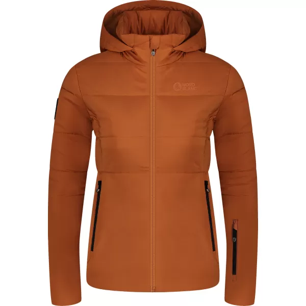  Dámska zimná bunda NORDBLANC KNOLL NBWJL8272 HNEDÁ 