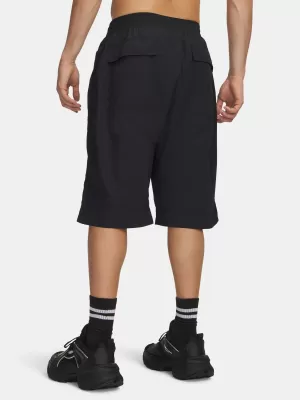 Pánske kraťasy UNDER ARMOUR UA HOOPS WOVEN SHORT 6011096-001 ČIERNA
