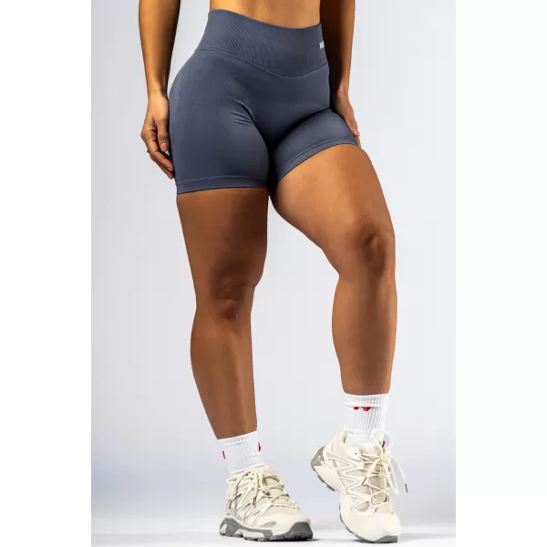  Push-up šortky s vysokým pásom POWER 893 GREY Nebbia 