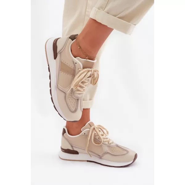  Dámske tenisky BOTO KELIRA 42052 BEIGE 