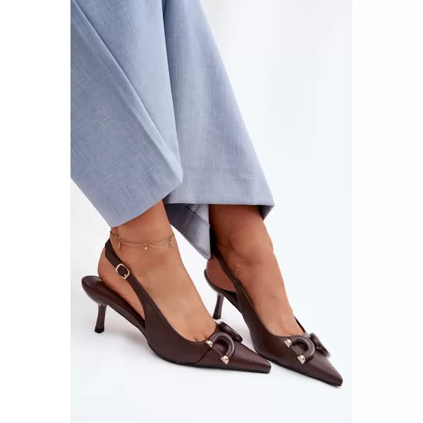  Dámske sandále BOTO BRIENNE 42061 BROWN 