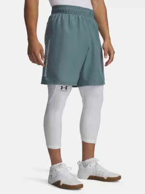 Pánske šortky UNDER ARMOUR UA TECH WOVEN WORDMARK SHORT 1383356-587 MODRÁ