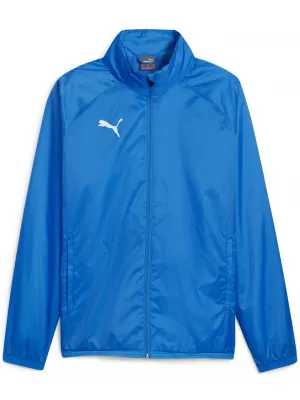 Pánska bunda PUMA TEAMGOAL ALL WEATHER JACKET 659038-02 E.BLUE LEMONADE/ E.MODRÁ LIMONÁDA/PUMA BIELA