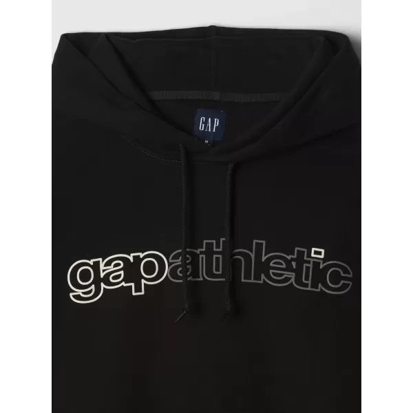  Pánska mikina GAP LOGO HOODIE PULLOVER 646080-03 TRUE BLACK 