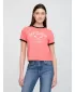 Dámske tričko GAP LOGO TEE 781556-02 NEÓN BLAZING PINK