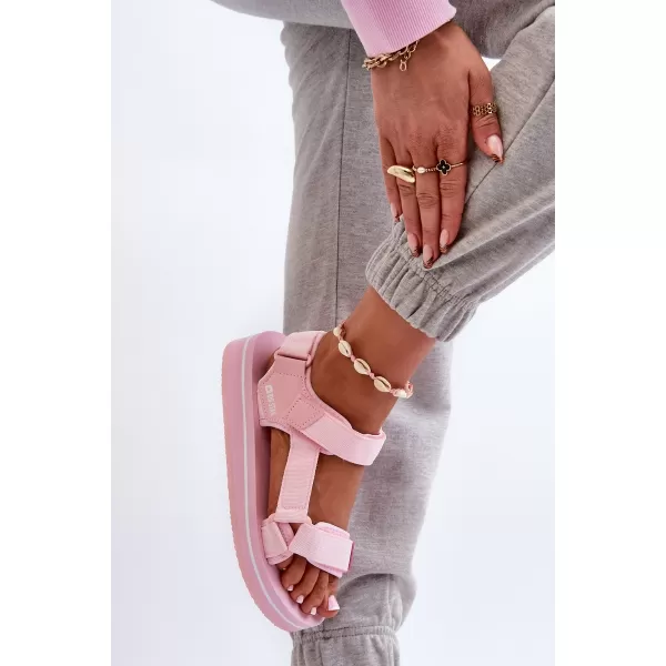  Dámske topánky BIG STAR NN274A533 PINK Big Star Shoes 