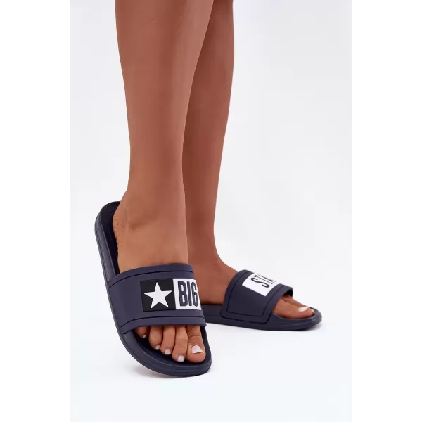  Dámske šľapky BIG STAR DD274A265 BLUE Big Star Shoes 