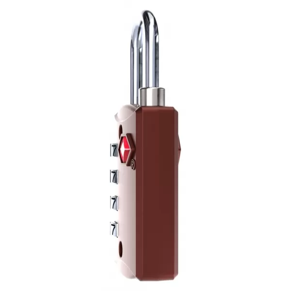  Zámok CABINZERO TSA Travel Lock SANGRIA RED 