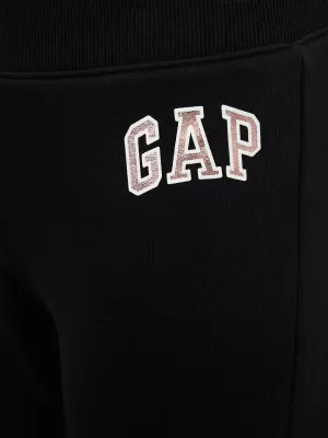 Detské tepláky GAP LOGO SWEATPANTS 464550-00 BLACK