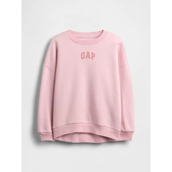  Detská mikina GAP CREW SWEATSHIRT 847142-01 PURE PINK 