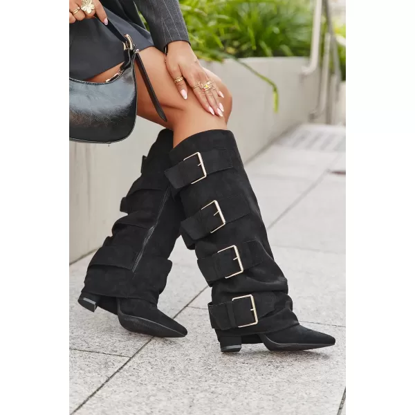  Dámske čižmy BOTO ISAVELLE 39162 BLACK 