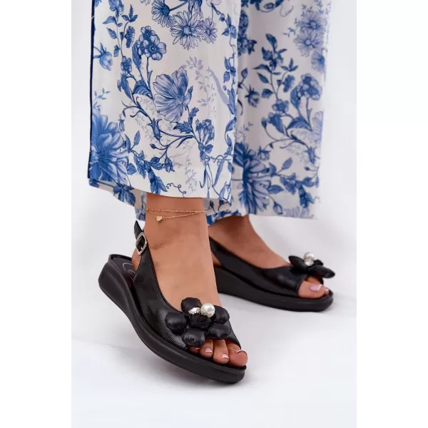  Dámske sandále BOTO DIVONNE 36735 BLACK 